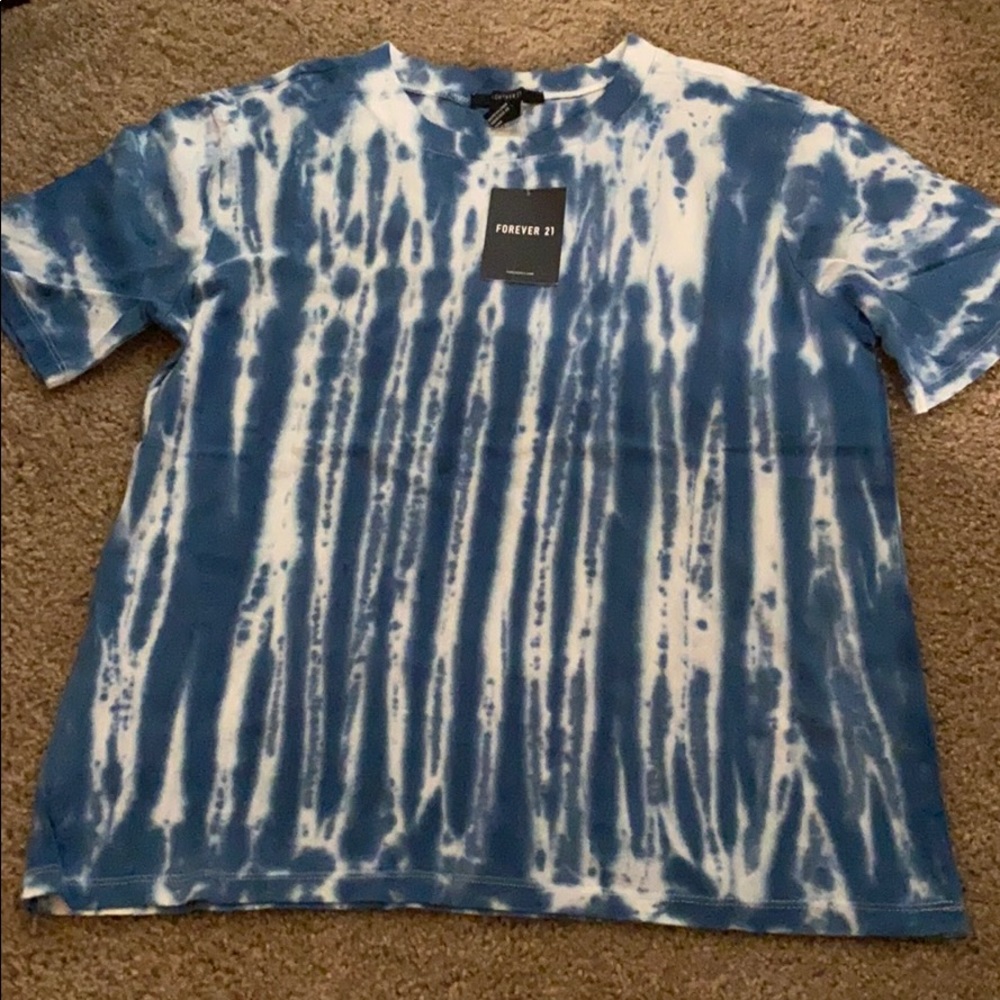 Blue Tie Dye T- Shirt